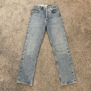 Agolde 90’s pinch waist jeans 23 Navigate